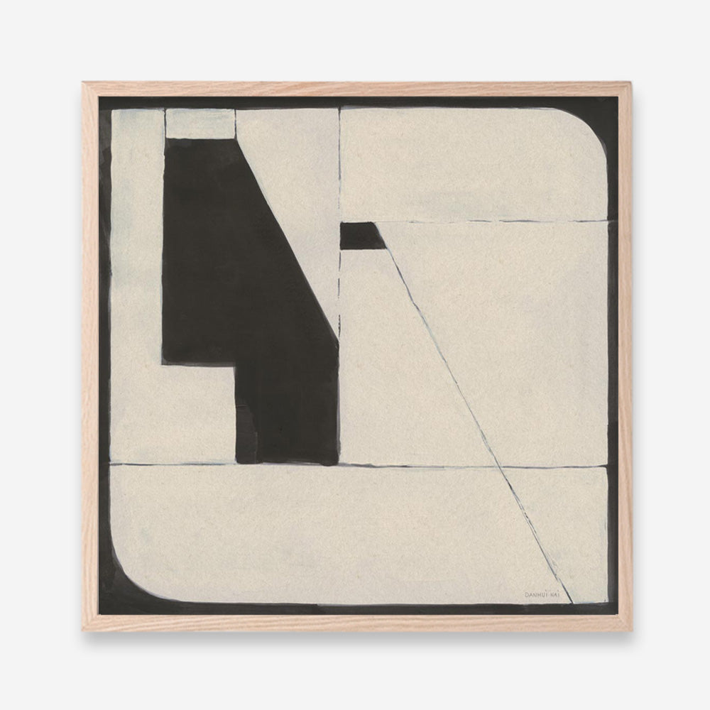 Someday Soon Tan (Square) Art Print