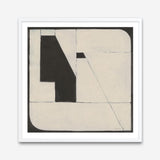 Someday Soon Tan (Square) Art Print