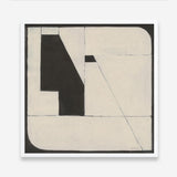 Someday Soon Tan (Square) Art Print