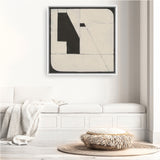 Someday Soon Tan (Square) Canvas Print