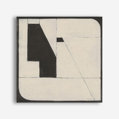 Someday Soon Tan (Square) Canvas Wall Art Print