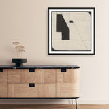 Someday Soon Tan (Square) Art Print