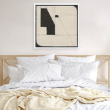 Someday Soon Tan (Square) Art Print