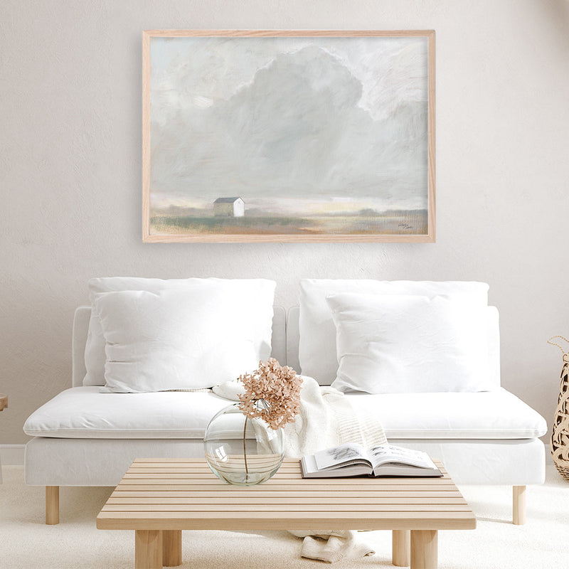 House in the Mist Art Print