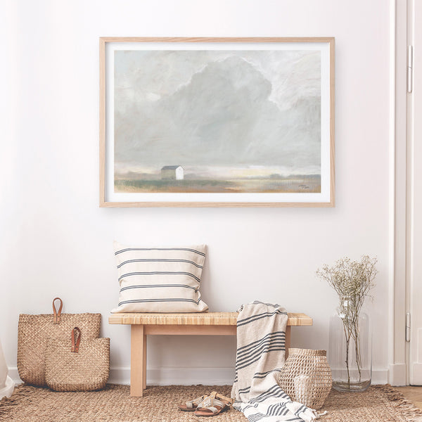 House in the Mist Art Print