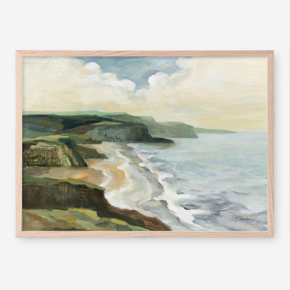 Irish Coast Art Print