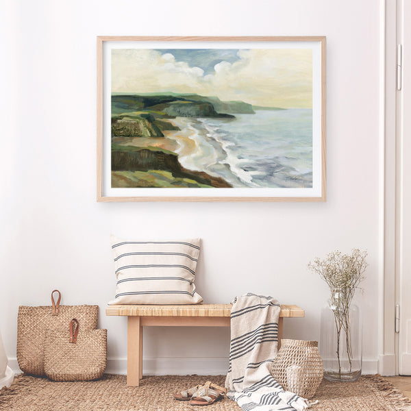 Irish Coast Art Print