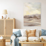 Monochromatic Farm View III Canvas Print