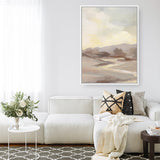 Monochromatic Farm View III Canvas Print