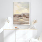 Monochromatic Farm View III Art Print