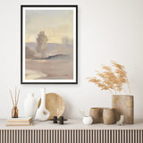 Monochromatic Farm View IV Art Print