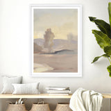 Monochromatic Farm View IV Art Print