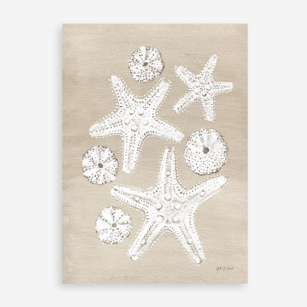 Beach Treasures I Art Print