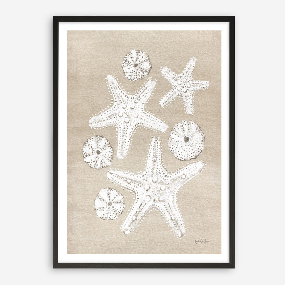Beach Treasures I Art Print
