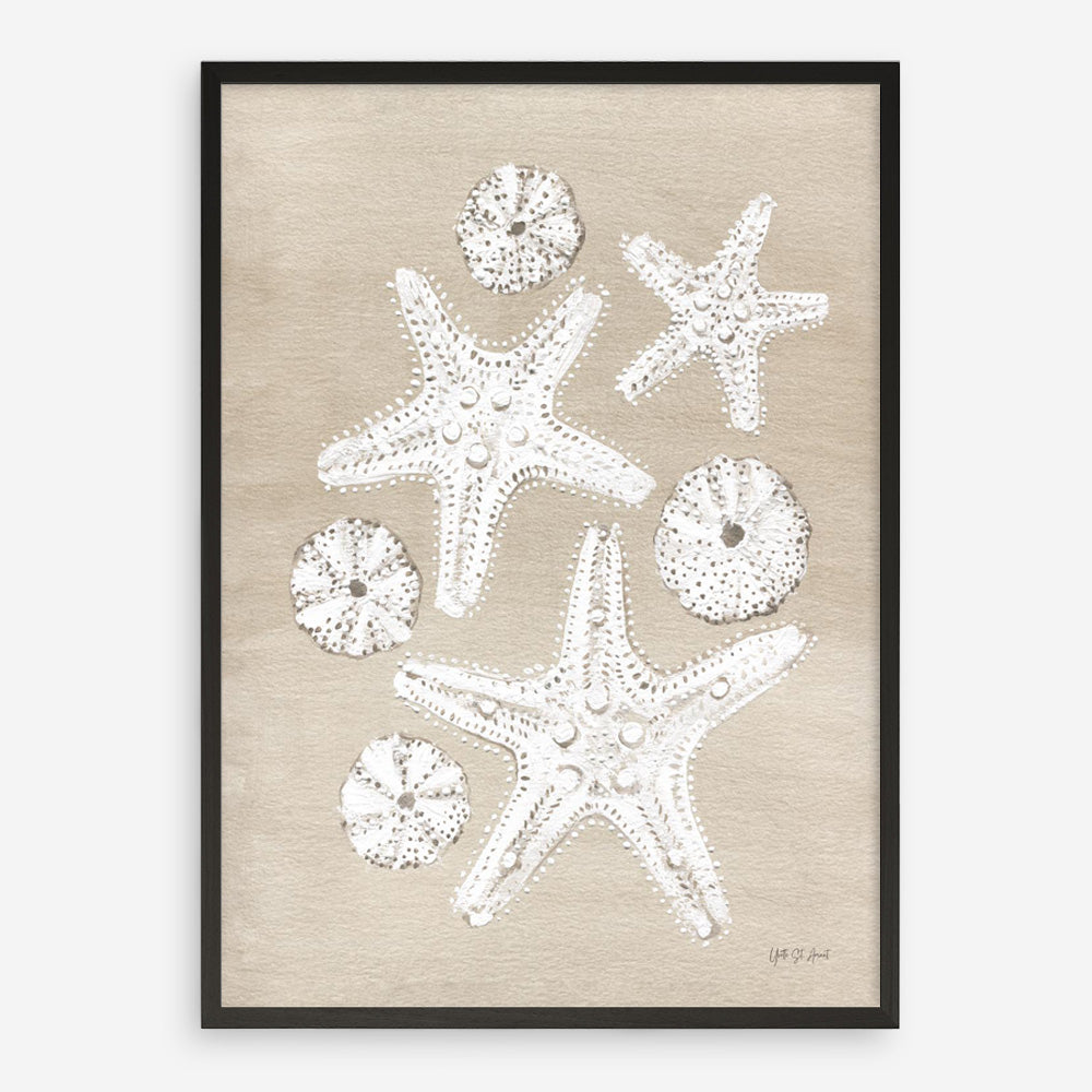 Beach Treasures I Art Print