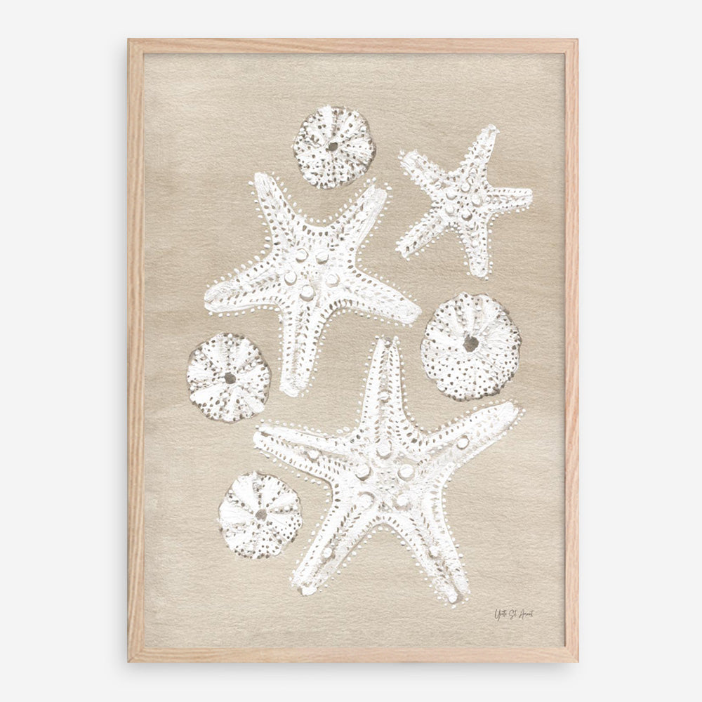 Beach Treasures I Art Print