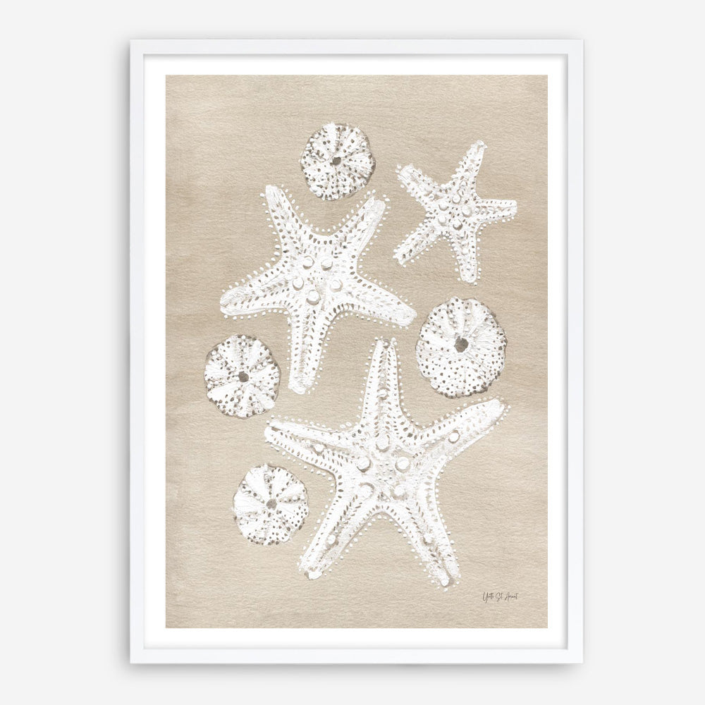 Beach Treasures I Art Print
