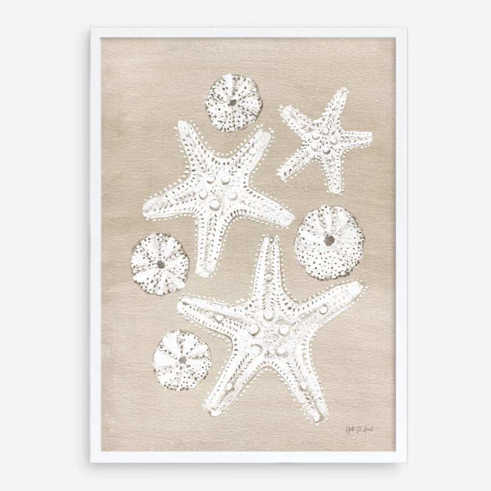 Beach Treasures I Art Print