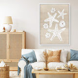 Beach Treasures I Canvas Print