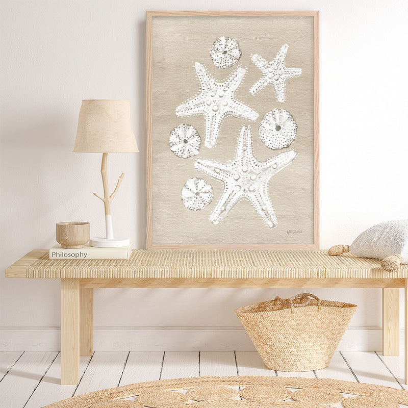 Beach Treasures I Art Print
