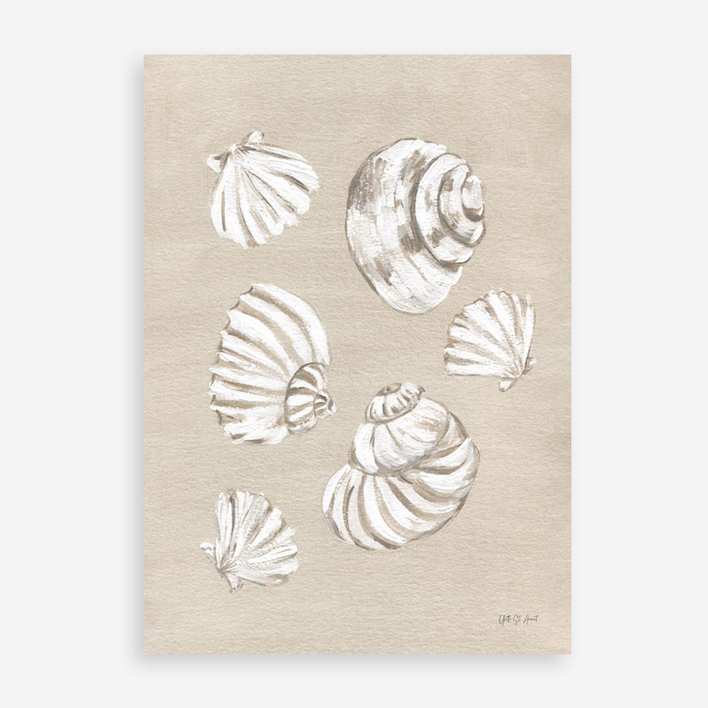 Beach Treasures II Art Print