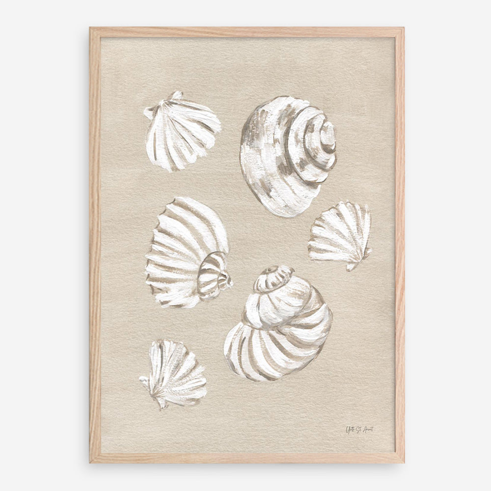 Beach Treasures II Art Print