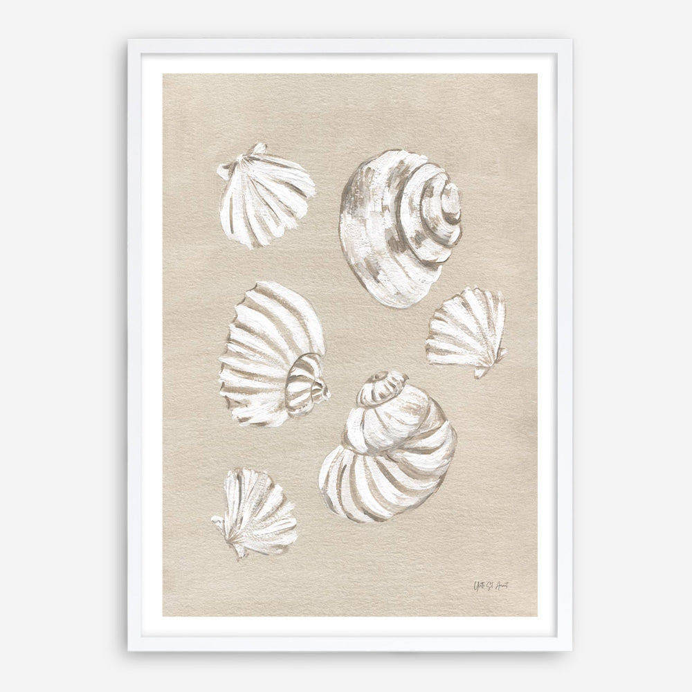 Beach Treasures II Art Print