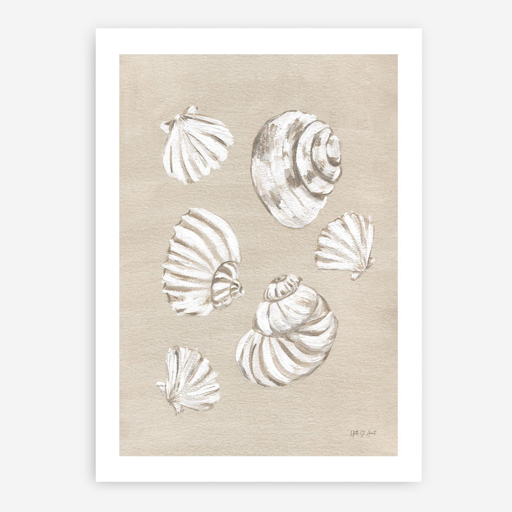Beach Treasures II Art Print