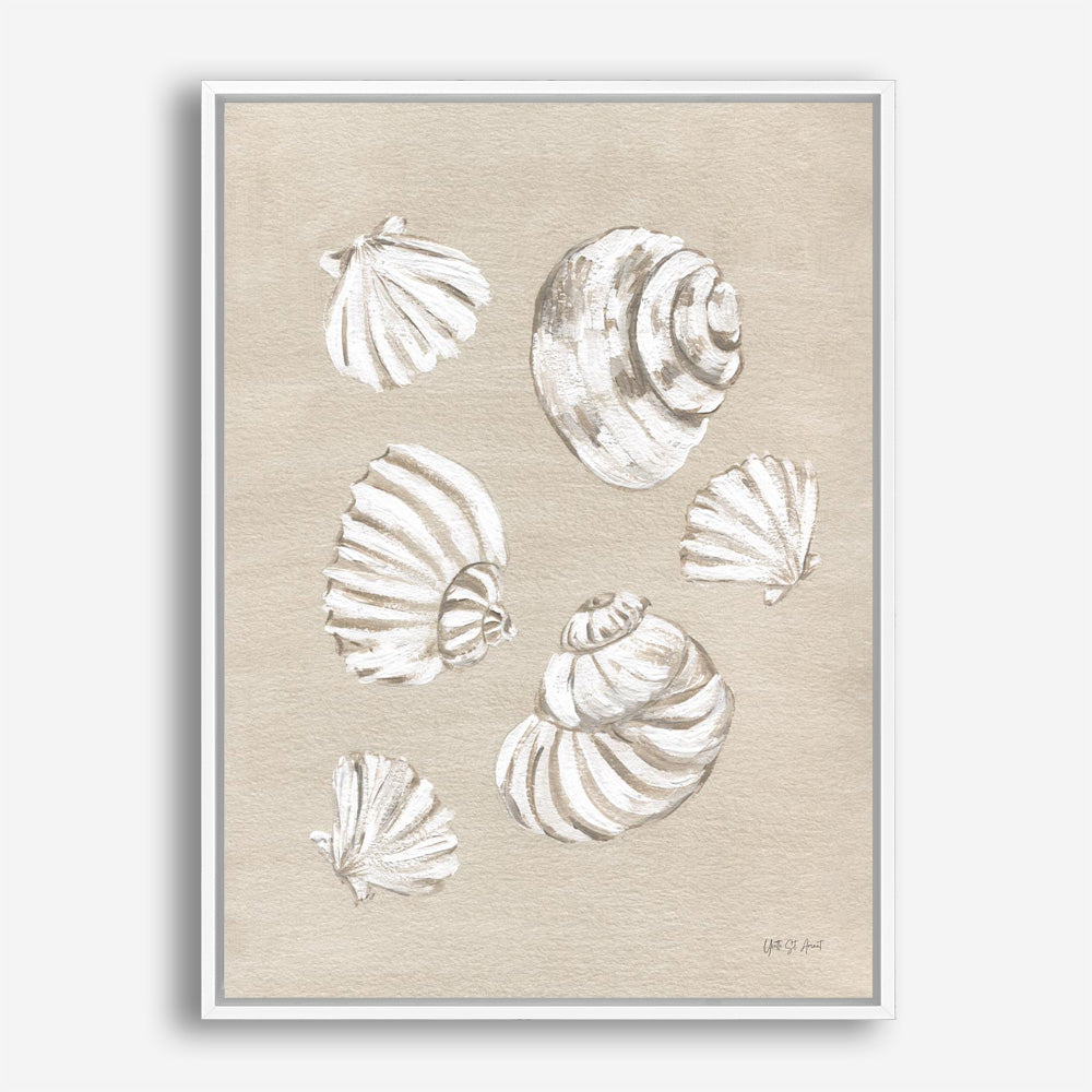 Beach Treasures II Canvas Print