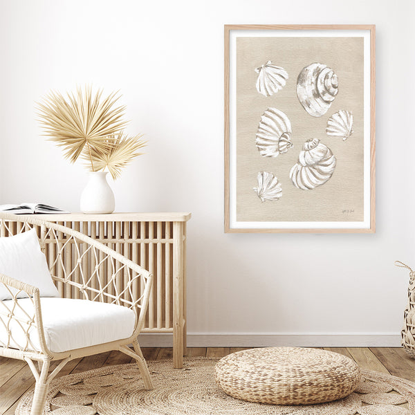 Beach Treasures II Art Print