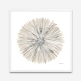 Nature's Pinwheel I (Square) Art Print