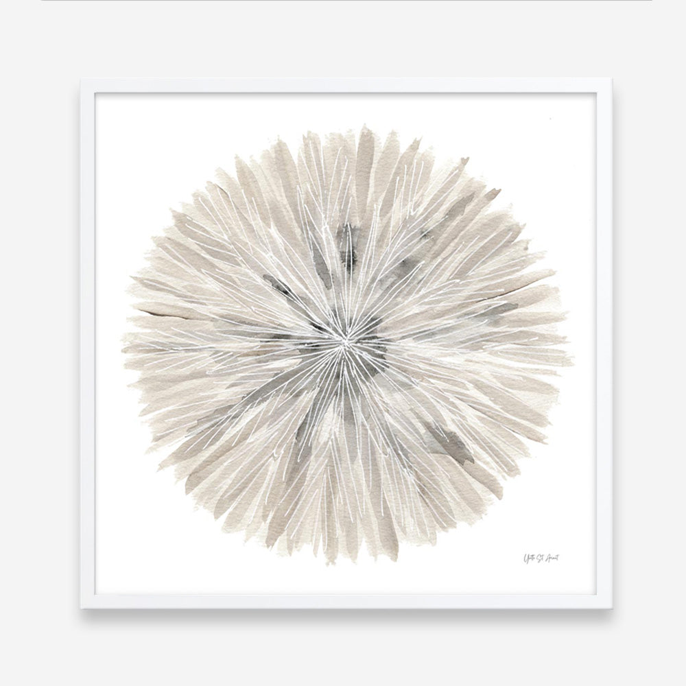 Nature's Pinwheel I (Square) Art Print