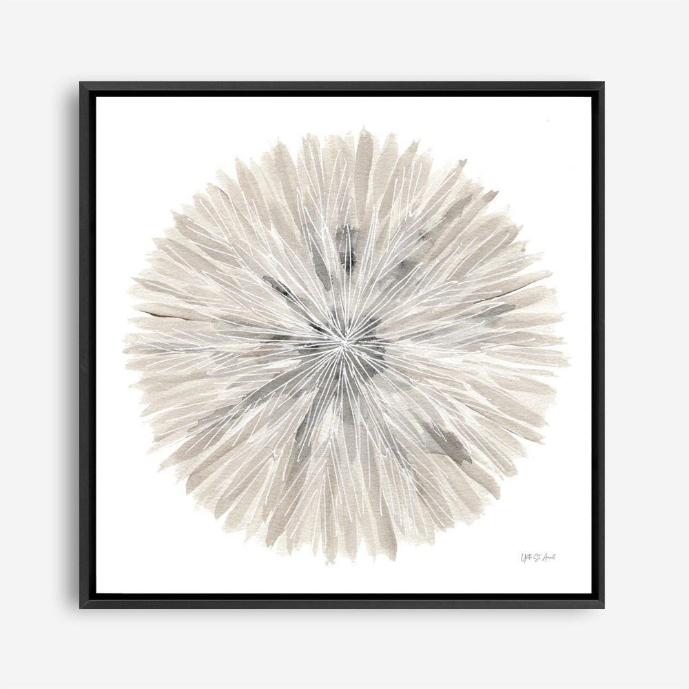 Nature's Pinwheel I (Square) Canvas Print