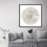 Nature's Pinwheel I (Square) Canvas Print