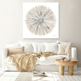 Nature's Pinwheel I (Square) Canvas Print