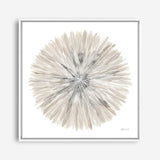 Nature's Pinwheel I (Square) Canvas Print