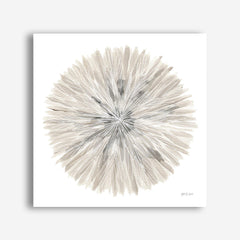 Nature's Pinwheel I (Square) Canvas Print