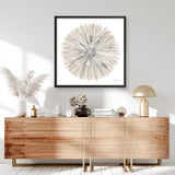 Nature's Pinwheel I (Square) Art Print