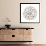 Nature's Pinwheel I (Square) Art Print