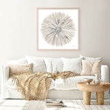 Nature's Pinwheel I (Square) Art Print