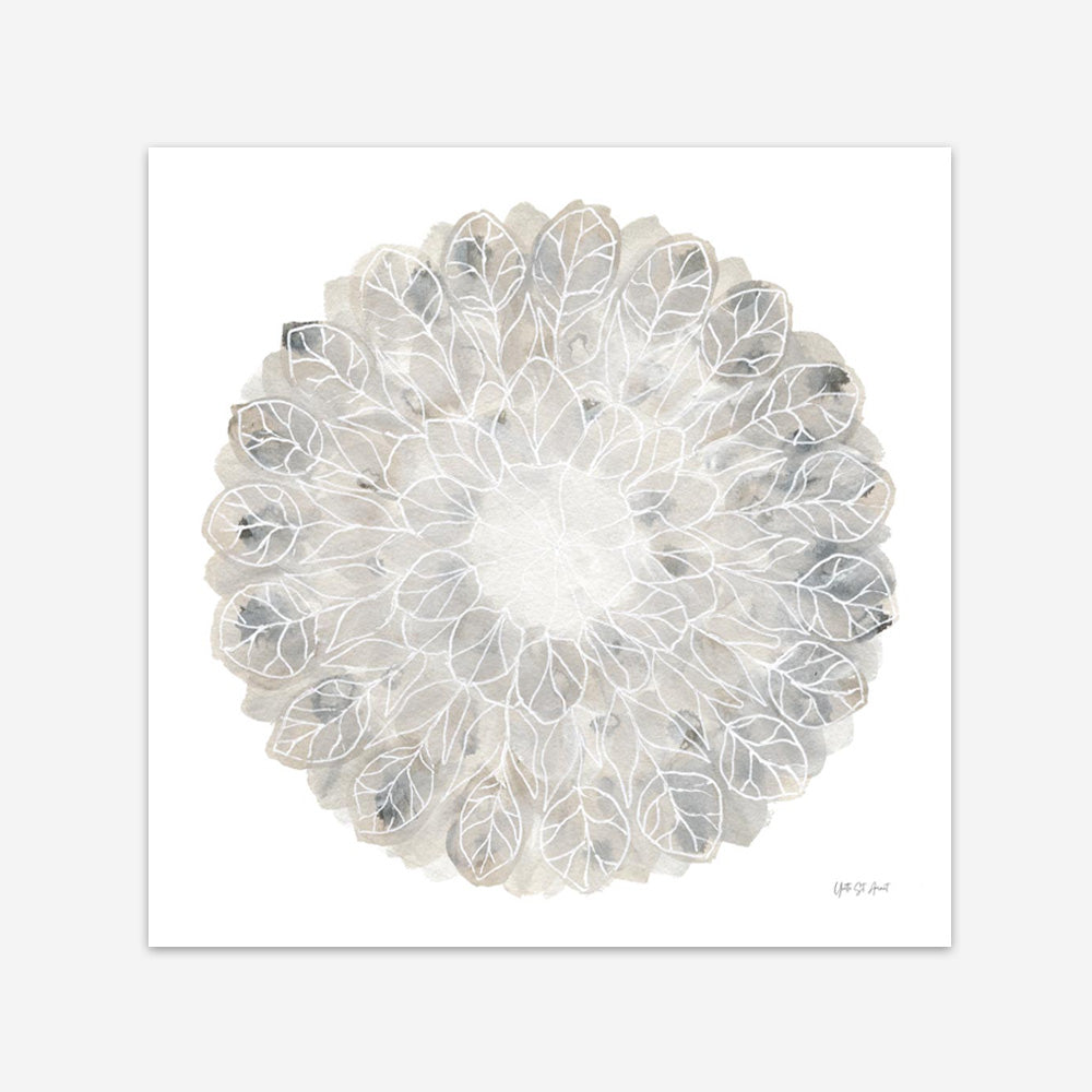 Nature's Pinwheel II (Square) Art Print