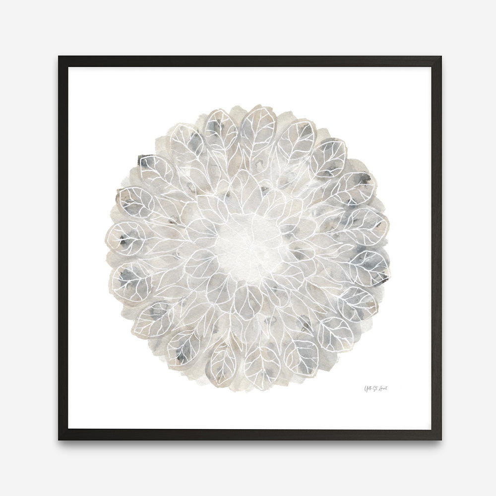 Nature's Pinwheel II (Square) Art Print
