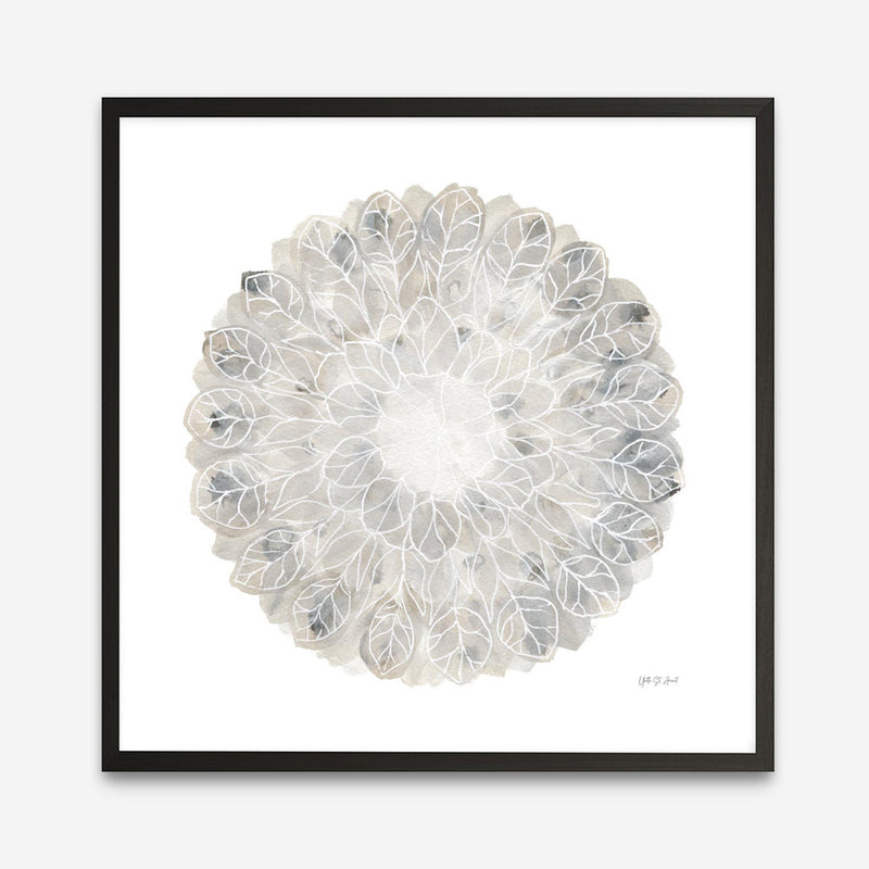 Nature's Pinwheel II (Square) Art Print