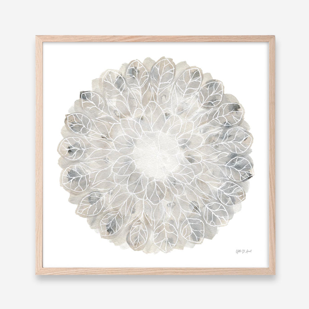 Nature's Pinwheel II (Square) Art Print