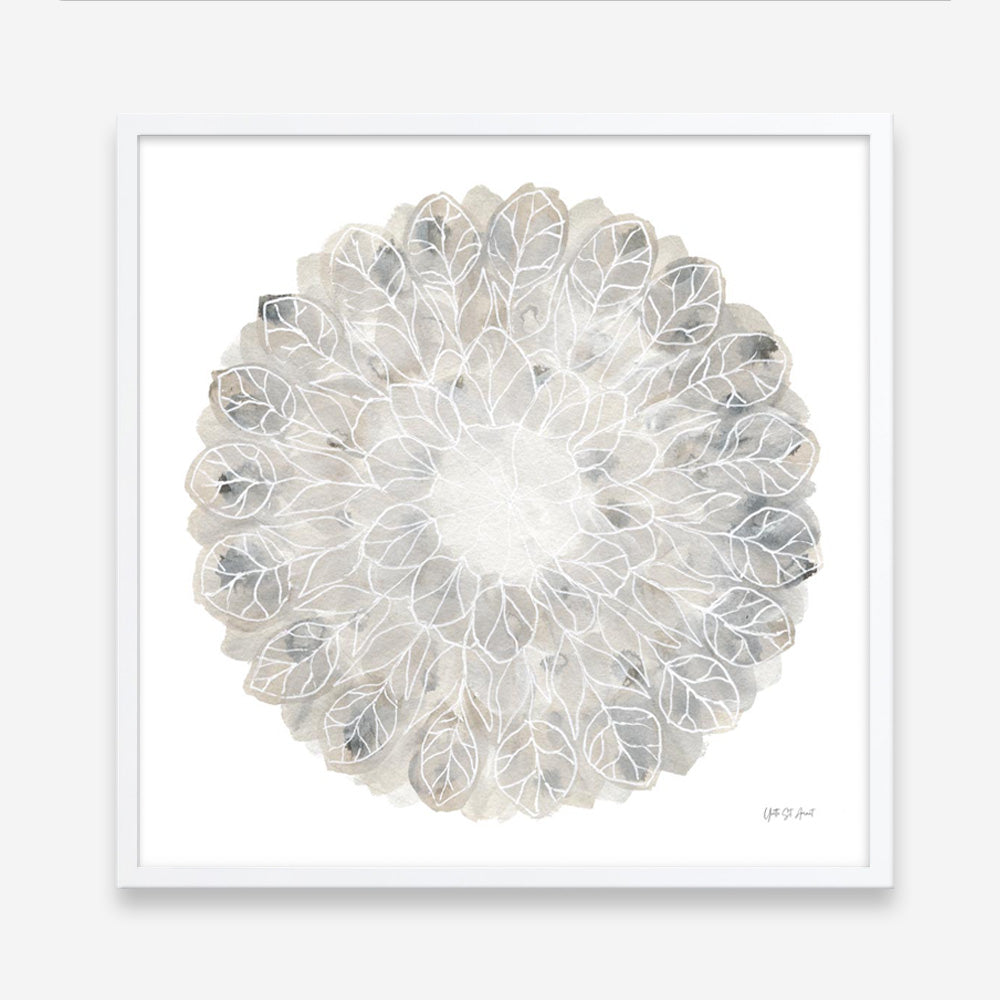 Nature's Pinwheel II (Square) Art Print