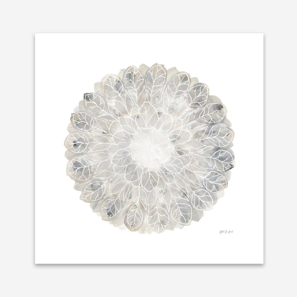Nature's Pinwheel II (Square) Art Print