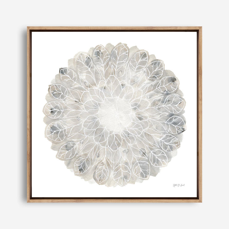 Nature's Pinwheel II (Square) Canvas Print