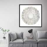 Nature's Pinwheel II (Square) Canvas Print