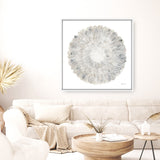 Nature's Pinwheel II (Square) Canvas Print