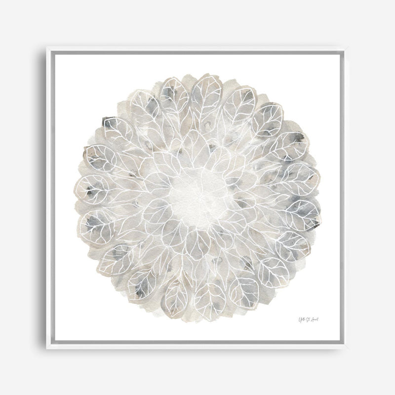 Nature's Pinwheel II (Square) Canvas Print